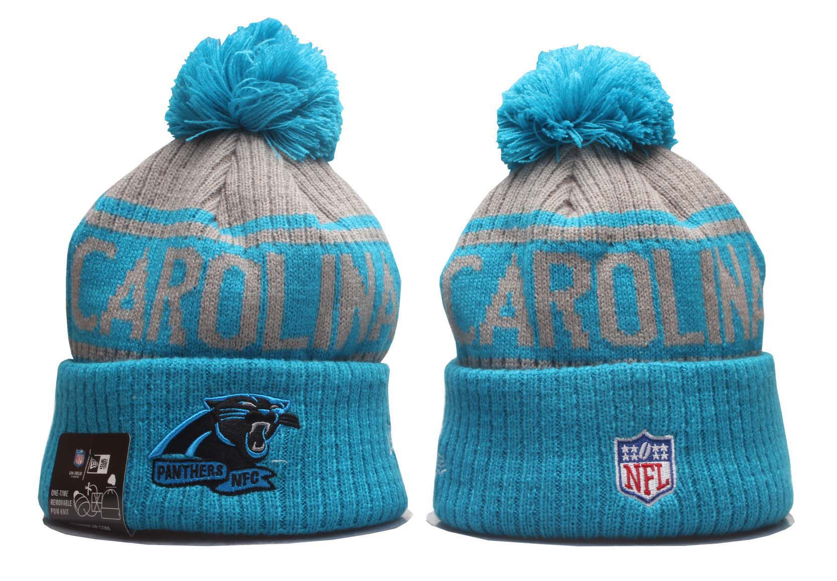 2023 NFL Carolina Panthers beanies ypmy1